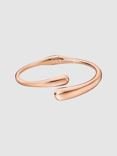 Calvin Klein Táskák & Kiegészítők HU988324 | Calvin Klein Ellipse Női Nyílt Karperec Rózsaszín